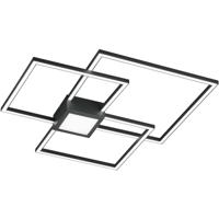 LED Plafondlamp 38W Dimbaar Warm Wit 3000K Vierkant Antraciet