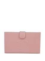 CHANEL Pre-Owned portefeuille Long en cuir (2005) - Rose