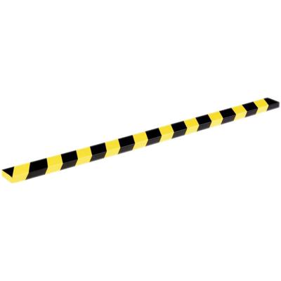 Durable 1108130 Beschermprofiel Zwart, Geel (l x b x h) 1000 x 60 x 20 mm