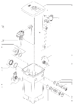 OASE Onderdelen FiltoMatic CWS 3000-25000 BG pomp 84