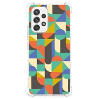 Samsung Galaxy A53 5G Doorzichtige Silicone Hoesje Funky Retro