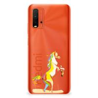 Xiaomi Poco M3 Telefoonhoesje met Naam Horse Color