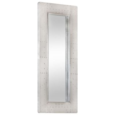 VidaXL Spiegel luchtvaartstijl 110x50 cm metaal