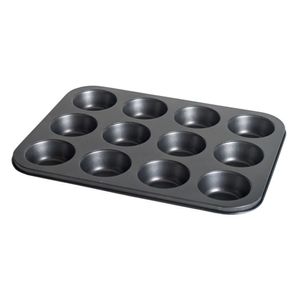 Muffins en cupcakes bakken bakvorm/bakblik 35 x 26 cm - voor 12x stuks