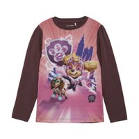 Minymo Meisjes shirt Paw Patrol - Catawba grape - thumbnail