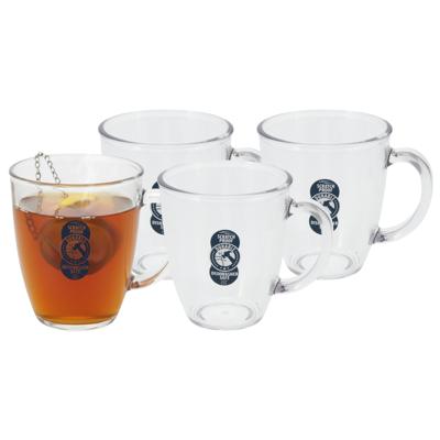 Excellent Houseware Koffie/thee glas - 8x - onbreekbaar kunststof - 380 ml - herbruikbaar Excellent Houseware Koffie/thee glas - 8x - onbreekbaar kunststof - 380 ml - herbruikbaar