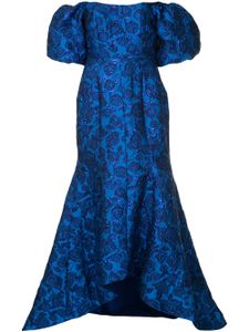 Bambah Bellflower balloon gown - Bleu