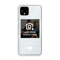 Music Player: Pixel 4 Transparant Hoesje