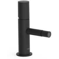 Bidetkraan Tres Study | Opbouw | Mengkraan | 1-knop | Rond | Zwart mat