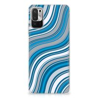 Xiaomi Redmi Note 10/10T 5G | Poco M3 Pro TPU bumper Waves Blue