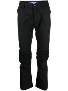 Junya Watanabe MAN pantalon en laine à coupe courte - Noir