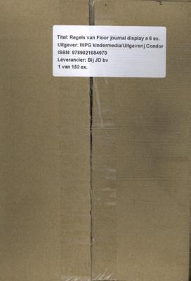 Journal Regels van Floor Display 6 ex (Paperback)