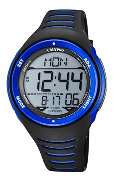 Horlogeband Calypso K5807/4 Kunststof/Plastic Blauw