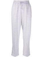 Forte Forte pantalon à carreaux - Violet