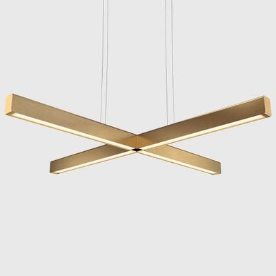 Anour X Model Hanglamp - Geborsteld messing