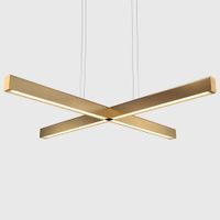 Anour X Model Hanglamp - Geborsteld messing