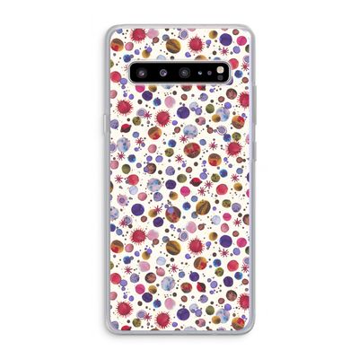 Planets Space: Samsung Galaxy S10 5G Transparant Hoesje