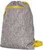 Bags2GO BS15391 Gymsac - Miami - Grey-Melange/Yellow - 43 x 34 cm