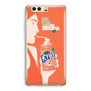 Peach please!: Huawei P9 Transparant Hoesje
