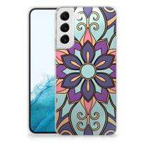 Samsung Galaxy S22 Plus | TPU Case | Purple Flower