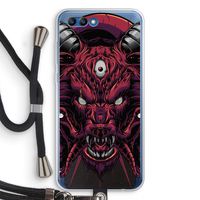 Hell Hound and Serpents: Honor 10 Transparant Hoesje met koord