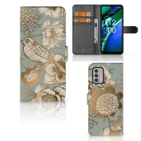 Hoesje voor Nokia G42 Vintage Bird Flowers - thumbnail