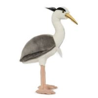 Pluche speelgoed reiger dierenknuffel 33 cm