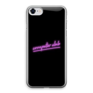 Vice Black: iPhone 8 Transparant Hoesje