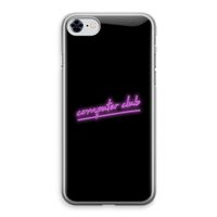 Vice Black: iPhone 8 Transparant Hoesje