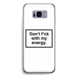 My energy: Samsung Galaxy S8 Plus Transparant Hoesje