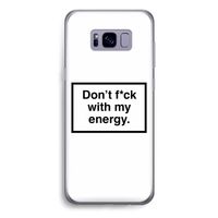 My energy: Samsung Galaxy S8 Plus Transparant Hoesje