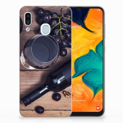Samsung Galaxy A30 | Siliconen Case | Wijn