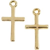 Creativ Company Hanger, afm 10x18 mm, verguld, 20 stuk/ 1 doos