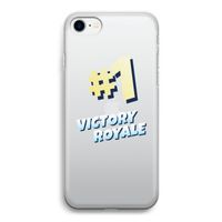 Victory Royale: iPhone SE 2020 Transparant Hoesje