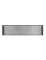 Hotbath &MORE Inbouwnis 30x120x10cm frameless + LED RVS 316