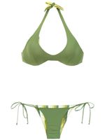 Amir Slama reversible bikini set - Vert