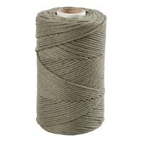 Creativ Company Macrame koord mosgroen, 198m Creativ Company Macrame koord mosgroen, 198m