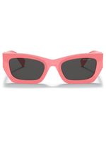 Miu Miu Eyewear lunettes de soleil rectangulaires Miu Glimpse - Rose - thumbnail