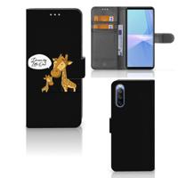 Sony Xperia 10 III Leuk Hoesje Giraffe