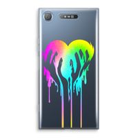 Hold My Heart: Sony Xperia XZ1 Transparant Hoesje