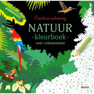 Deltas Creative Coloring - Natuur kleurboek voor volwassenen - (ISBN:9789044759365)