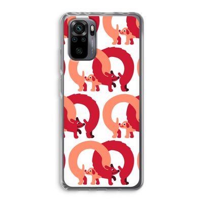 Dogs: Xiaomi Redmi Note 10 Pro Transparant Hoesje
