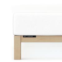 Schlafgut Schlafgut Soft Contact Jersey Flanel Hoeslaken S - 90x190 - 100x200 101 Full-White