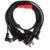 Mooer Power Daisy Chain Cable 10 Plugs angled
