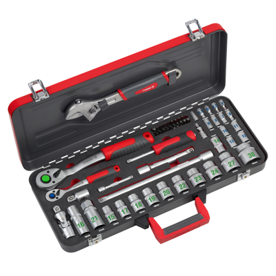 Meister Dopsleutelset 1/4-1/12&apos;&apos; 56Dlg W - WU8429200