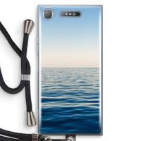 Water horizon: Sony Xperia XZ1 Transparant Hoesje met koord Water horizon: Sony Xperia XZ1 Transparant Hoesje met koord