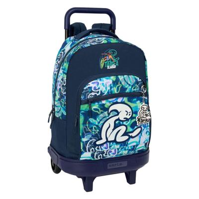 Schoolrugzak met Wielen El Niño Kook Marineblauw 33 x 45 x 22 cm