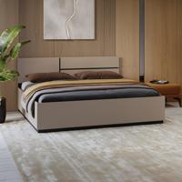 Home365 Houten Bed Crotone - Taupe Home365 Houten Bed Crotone - Taupe