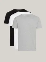 Tommy Hilfiger Stretch T-Shirt 3-pak - Elastisch katoen - thumbnail