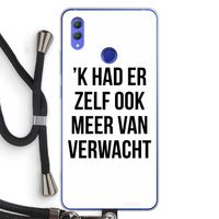 Meer verwacht: Honor Note 10 Transparant Hoesje met koord
